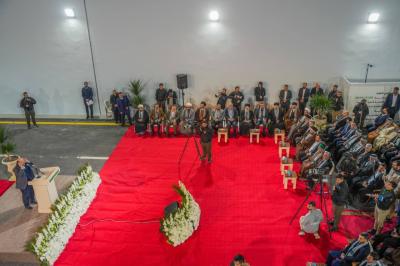 وفد العتبة العباسية المقدسة يشارك في افتتاح نفقي الرسول (صلى الله عليه وآله) والشيخ الطوسي في النجف الأشرف