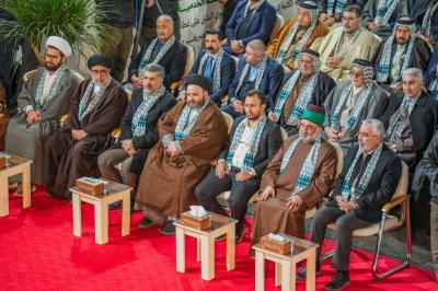 وفد العتبة العباسية المقدسة يشارك في افتتاح نفقي الرسول (صلى الله عليه وآله) والشيخ الطوسي في النجف الأشرف