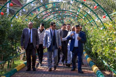 قسم العلاقات العامة ينظم برنامجًا ثقافيًّا لوفد من الكلية التربوية المفتوحة في بغداد