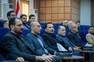 جامعة العميد تقيم مجلس عزاء بذكرى شهادة الإمام موسى الكاظم (عليه السلام)