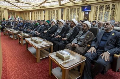 العتبة العباسية المقدسة تكرم أقسامها المتميزة في تقديم أفضل تقرير سنوي ضمن فعاليات يوم الخدمة