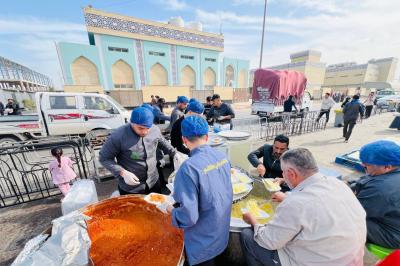مجمع أبي الفضل العباس (عليه السلام) يختتم خدماته لزائري النصف من شعبان