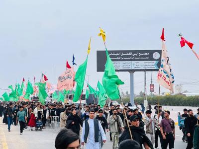 مجمع أبي الفضل العباس (عليه السلام) يختتم خدماته لزائري النصف من شعبان