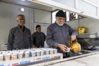 مجمع أبي الفضل العباس (عليه السلام) يختتم خدماته لزائري النصف من شعبان