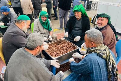مجمع أبي الفضل العباس (عليه السلام) يختتم خدماته لزائري النصف من شعبان