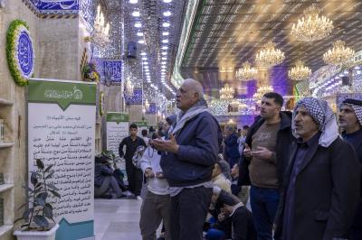 مع بلوغ الزيارة ذروتها.. قسم المقام يستنفر جهوده لتقديم الخدمات لزائري النصف من شعبان
