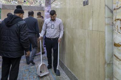 مع بلوغ الزيارة ذروتها.. قسم المقام يستنفر جهوده لتقديم الخدمات لزائري النصف من شعبان
