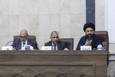 الملتقى العلمي يشهد مناقشة عدد من البحوث عن الخصائص الفكرية والمنهجية لمدرسة الحلة الأصولية