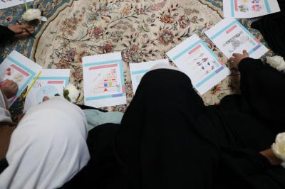 معهد القرآن الكريم النسوي ينظم فعالية الإمام المهدي (عجّل الله فرجه) في عيون الصغار