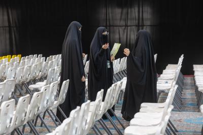 مجمع أبي الفضل العباس (عليه السلام) ينهي استعداداته لإقامة حفل التكليف الشرعي لتلميذات مدارس كربلاء