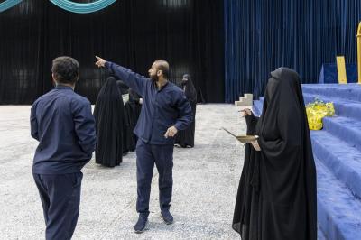 اللجان المشرفة على حفل التكليف الشرعي تطلع على استعدادات مجمع أبي الفضل العباس (عليه السلام)