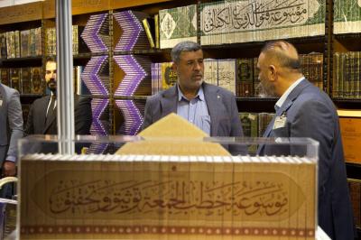 العتبة العباسية المقدسة تعرض أكثر من 670 إصدارًا في جناحها بمهرجان عين الحياة الرابع