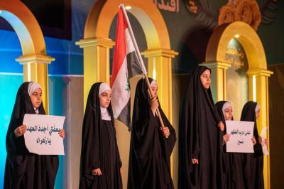 من الخيام إلى الفتوى.. عرض مسرحي ضمن فعاليات اليوم الثاني لحفل التكليف