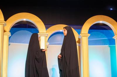 من الخيام إلى الفتوى.. عرض مسرحي ضمن فعاليات اليوم الثاني لحفل التكليف