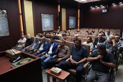 قسم الشؤون الدينية يقيم محاضرة إرشادية لوفد من ذوي الاحتياجات الخاصة من ذي قار