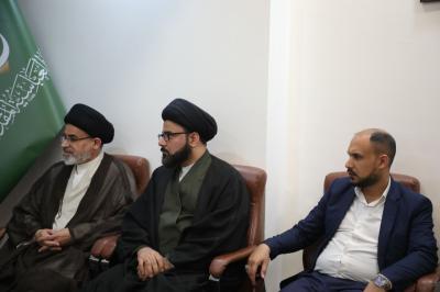 الهيأة العليا تبحث سبل تعزيز التعاون العلمي مع مجمع الإمام الحسين (عليه السلام)
