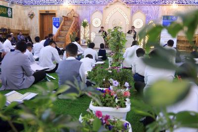انطلاق الختمة القرآنية المرتلة حفظًا بنسختها الخامسة في مقام الإمام المهدي (عجّل الله فرجه)