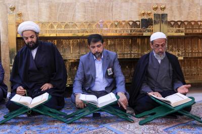 انطلاق الختمة القرآنية المرتلة حفظًا بنسختها الخامسة في مقام الإمام المهدي (عجّل الله فرجه)