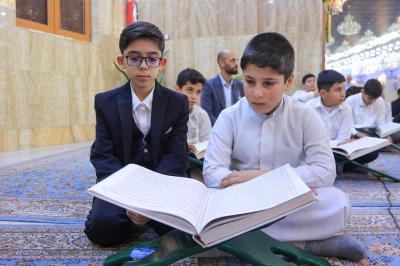 انطلاق الختمة القرآنية المرتلة حفظًا بنسختها الخامسة في مقام الإمام المهدي (عجّل الله فرجه)