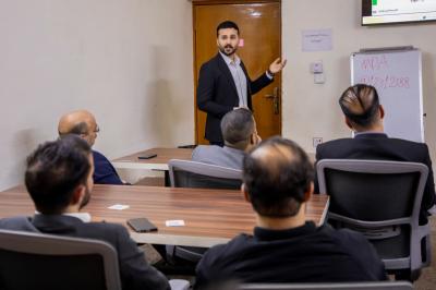 أكاديمية التطوير الإداري تستقبل الدفعة الثامنة من منتسبي العتبة العباسية المقدسة للدراسة فيها