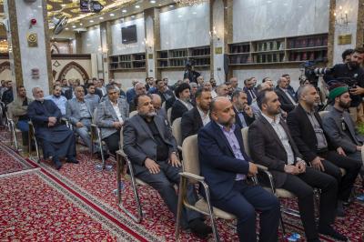 أستاذ الحوزة العلمية العلّامة السيد أحمد الصافي يُلقي المحاضرة العلمية الأولى في شرح دعاء أبي حمزة الثمالي