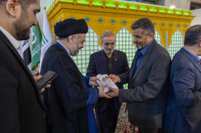 جناح العتبة العباسية المقدسة في معرض طهران الدولي للقرآن الكريم يشهد إقبالًا واسعًا