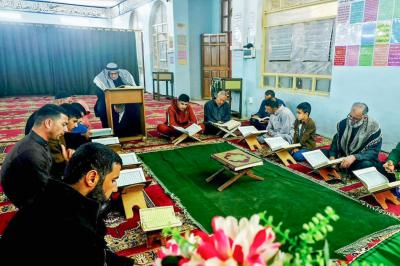 في شمالي بغداد.. المجمع العلمي يحيي شهر رمضان المبارك بعدد من الختمات القرآنية