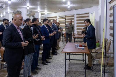 قسم العلاقات العامة يقيم أمسية رمضانية ثقافية لطلبة الأقسام الداخلية في جامعة بابل