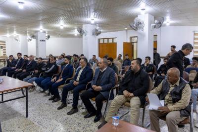 قسم العلاقات العامة يقيم أمسية رمضانية ثقافية لطلبة الأقسام الداخلية في جامعة بابل