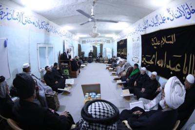 عبر مجلس عزائي.. المجمع العلمي يحيي ذكرى شهادة الإمام علي (عليه السلام) في كربلاء