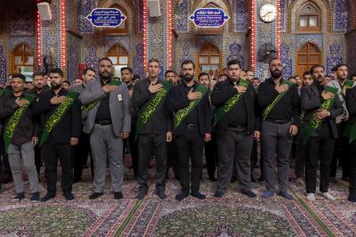 خدمة العتبتين المقدستين يحيون ذكرى شهادة الإمام علي (عليه السلام) عبر موكب عزاء موحد
