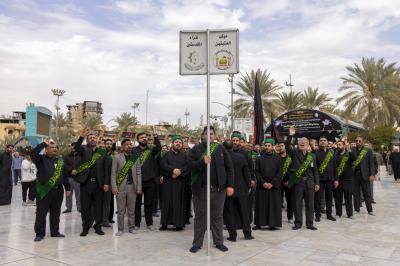 خدمة العتبتين المقدستين يحيون ذكرى شهادة الإمام علي (عليه السلام) عبر موكب عزاء موحد