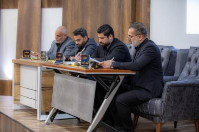أساتذة المجمَع العلمي يشرفون على تحكيم المسابقة القرآنية في جامعة النهرين 