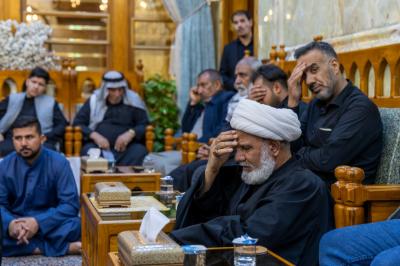 تزامنًا مع ليلة القدر الثالثة.. العتبة العباسية المقدسة تقيم مجلسها العزائي الأسبوعي