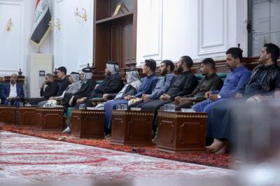 المجمع العلمي ينظّم محاضرةً قرآنية في أحد مضايف عشائر كربلاء