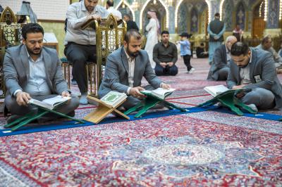 المجمَع العلمي يختتم الختمة القرآنية التعليمية لزائري مرقد أبي الفضل العباس (عليه السلام)