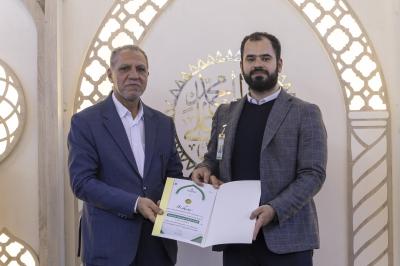 المجمَع العلمي يختتم الختمة القرآنية الرمضانية التعليمية في مقام الإمام المهدي (عجّل الله فرجه)