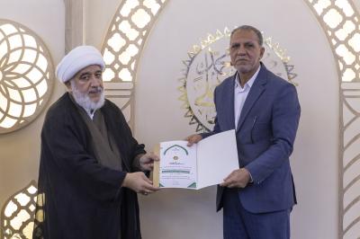 المجمَع العلمي يختتم الختمة القرآنية الرمضانية التعليمية في مقام الإمام المهدي (عجّل الله فرجه)