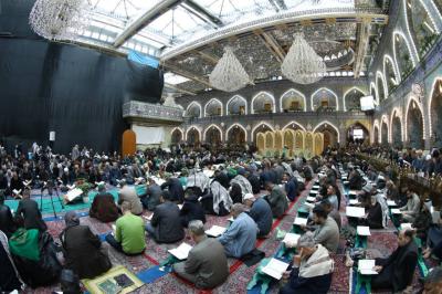 العتبة العباسية المقدسة تسدل الستار على الختمة القرآنية الرمضانية المركزية المرتّلة
