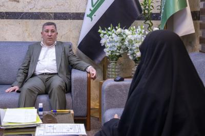 نائب الأمين العام يطّلع على سير العمل في مركز السيد جعفر الحلي وخدماته المقدمة للزائرين