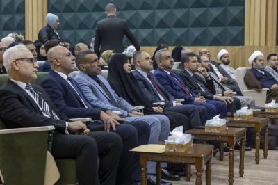 عرض فيلم وثائقي عن المؤتمر العلمي الطلابي ومشاريع تخرج الطلبة
