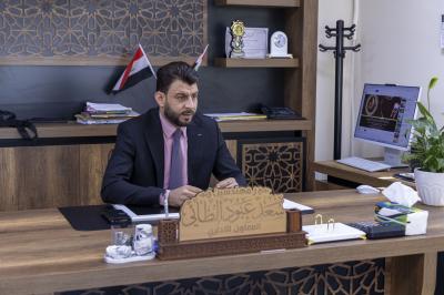 قسم الشؤون الطبية يزور الأطفال المصابين بمرض السرطان في مستشفى الإمام الحسن (عليه السلام)
