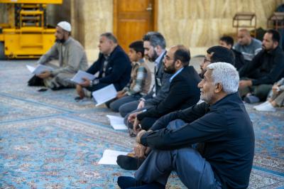 تقديم المحاضرة الثامنة من محفل نهج البلاغة الأسبوعي في كربلاء المقدسة