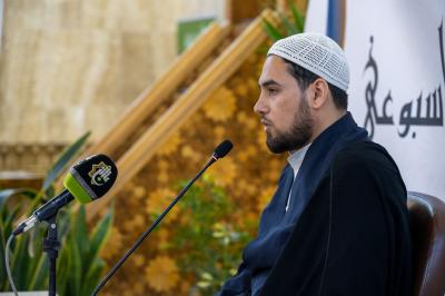 تقديم المحاضرة الثامنة من محفل نهج البلاغة الأسبوعي في كربلاء المقدسة