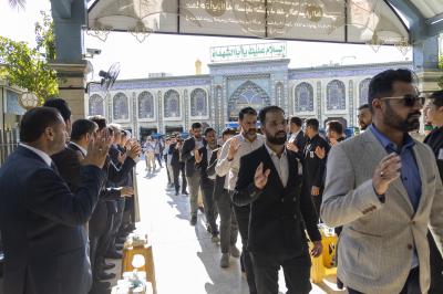 بحضور سماحة السيد الصافي.. العتبتان المقدستان الحسينية والعباسية تقيمان مجلسًا تأبينيًّا على روح السيد علي الخامنئي (رحمه الله)