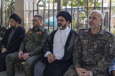 بحضور سماحة السيد الصافي.. العتبتان المقدستان الحسينية والعباسية تقيمان مجلسًا تأبينيًّا على روح السيد علي الخامنئي (رحمه الله)