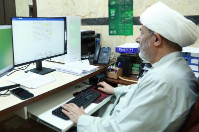 قسم شؤون المعارف ينجز تحقيق جزأين من كتاب ينابيع الأصول