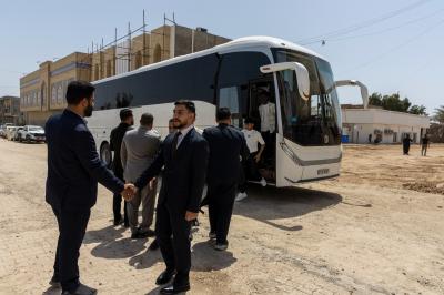 قسم العلاقات العامّة ينظّم رحلة دينية للطلبة الدوليّين في جامعة كربلاء لزيارة العتبات المقدّسة