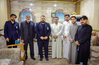 قسم الشؤون الفكرية يبحث سبل تعزيز التعاون مع رابطة الفرقان القرآنية في ميسان