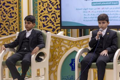 المجمع العلمي يقيم الاختبار الأوّلي للطلبة المتقدّمين لمشروع حفظ القرآن الكريم